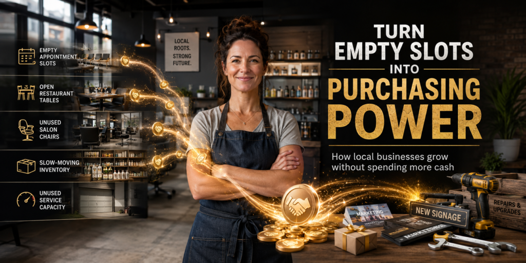 Turn empty slots into purchasing power.
