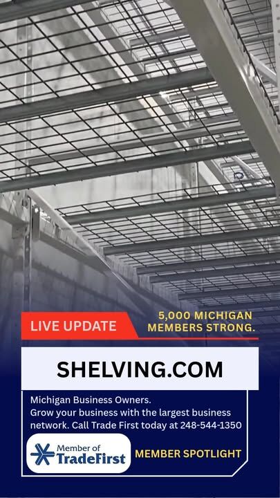 TradeFirst.com Member Spotlight 👇Shelving.com