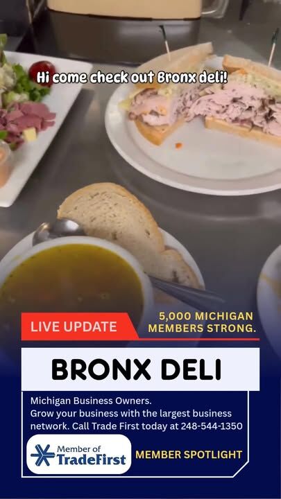 TradeFirst.com Member Spotlight 👇Bronx Deli