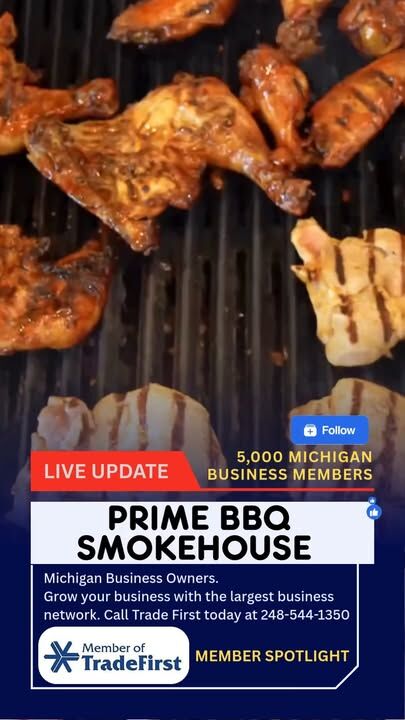 Tradefirst.com Members Spotlight ⭐️ Prime BBQ Smokehouse