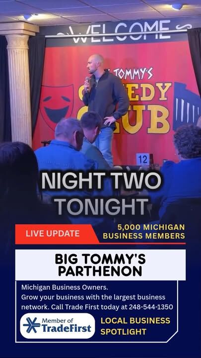 Best Detroit Greek Restaurant 😀Big Tommy's Parthenon 40380 Grand River, Novi (248) 615-2102