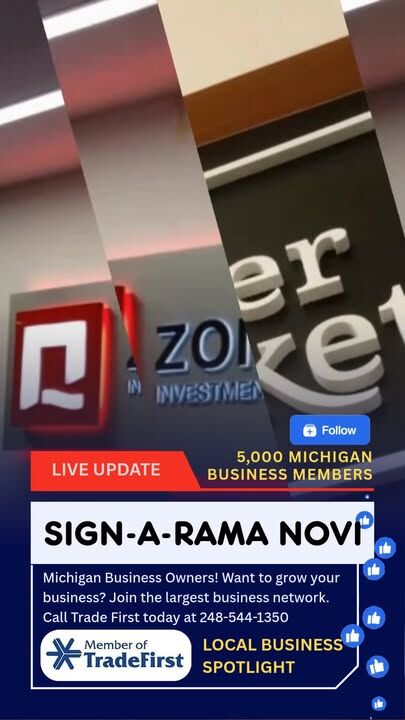 Best Detroit Sign and Banner Service 😀Signarama 49677 Grand River Ave, Wixom (248) 924-3324