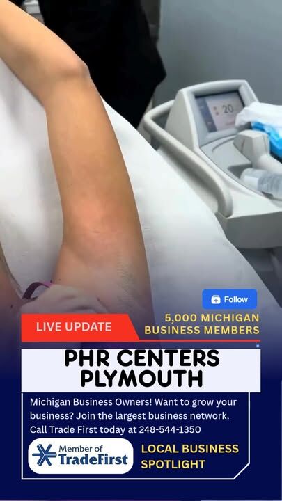 Best Detroit Laser Hair Removal Service 👉 PHR Centers-Plymouth 47235 Five Mile Rd, Plymouth, MI, United States