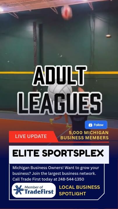 Best Detroit Gym/Physical Fitness Center 👉Elite Sportsplex 2220 Mall Drive, Waterford (248) 791-7944