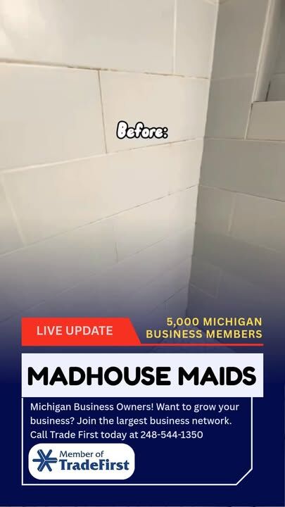 Best Detroit Cleaning Service 👉Madhouse Maids P.O. Box 201, Clawson (248) 568-7936