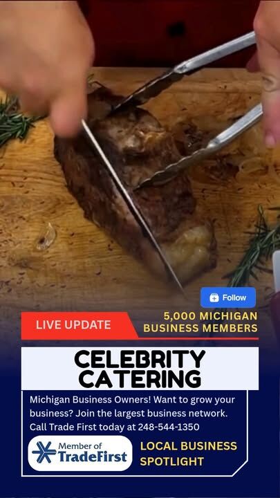 Best Michigan Caterer 😀Celebrity Catering 75 West Long Lake Rd, Troy, MI 48098