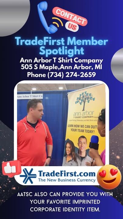 TradeFirst.com Member Spotlight
Ann Arbor T-shirt Company
www.annarbortees.com