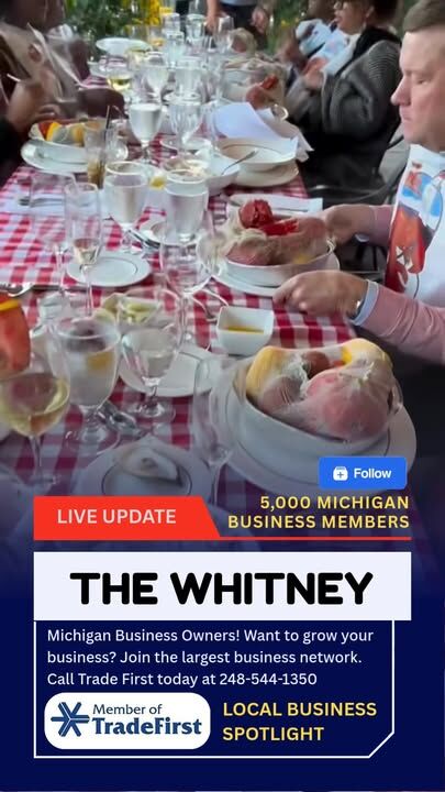 Best Detroit Restaurant 😀The Whitney 4421 Woodward Ave, Detroit, MI 48201 Phone (313) 832-570