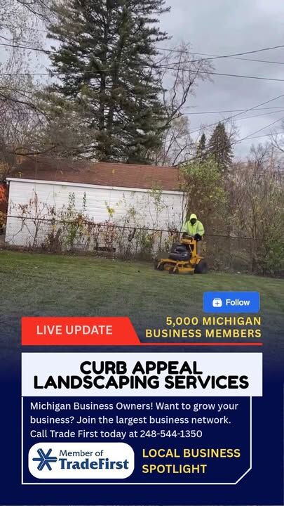 Best Detroit Landscaping Service 😀Curb Appeal Landscaping Services LLC 6417 Barton, Detroit (313) 414-4809