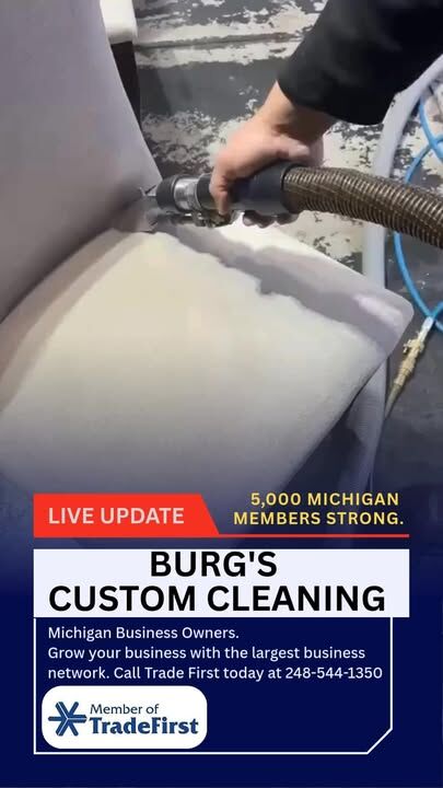 If you're on the lookout for the finest custom cleaning services in Detroit, look no further than Burg's Custom Cleaning! They truly stand out in the industry. #DetroitCleaning #CustomCleaning #BurgsCustomCleaning