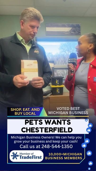 Top Quality Clean Food, Treats, and Pet Supplies in Detroit. Pet Wants Chesterfield, 30512 23 Mile Rd, Chesterfield, MI 48047. (586) 946-7387. Pure food, happy pets, groomed for a vibrant life. Your go-to pet shop for health and wellness. Food, supplies, grooming, and training services available, plus pet hair sample testing for ideal health. #PetCare #HealthyPets #ChesterfieldPets