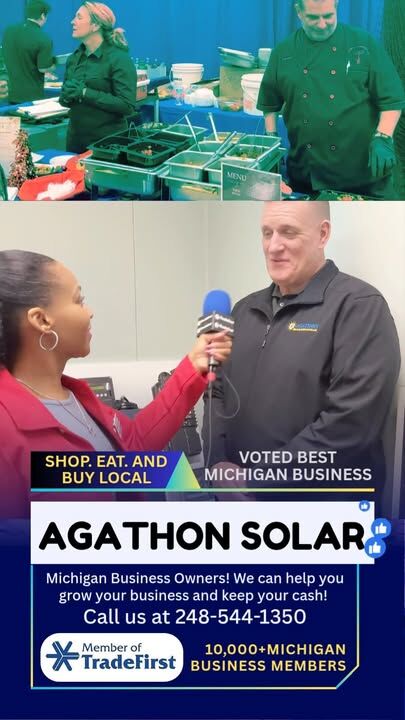 Agathon Solar 14721 Cleveland, Springlake, MI 49456 Phone (866) 270-9420 We are a solar company in Michigan offering comprehensive turnkey solar solutions for residential, commercial, agricultural, and industrial sectors. #SolarEnergy #Michigan #RenewableEnergy