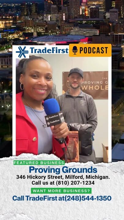 Michigan Business 😀Proving Grounds Highlighted on TradeFirst MotorCity Business Podcast #Michigan #Business #Podcast