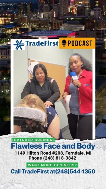 Michigan Spa Services Attract More Clients  
TradeFirst Podcast: Highlighting Flawless Face and Body  
#MichiganSpa #TradeFirst #Wellness