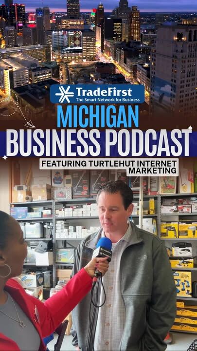 Marketing Firm Welcomes Additional Michigan Clients. TradeFirst Podcast: Highlighting Turtlehut Internet Marketing. #Marketing #BusinessGrowth #Podcast