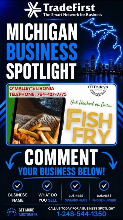 O'Malley's Livonia. A fine neighborhood Irish Pub! Delicious Irish & American dishes. Irish Beers & Whiskeys. Music & Fun

#Detroit #Michigan #Marketing #Business