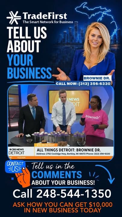 Detroit's Sweet Treats: Brownie Dr. Delivers Deliciousness! Detroit's Brownie Dr. has a prescription for your sweet tooth. Chanille Carswell of the Brownie Dr. stops by with an assortment of sweets. #detroit #food