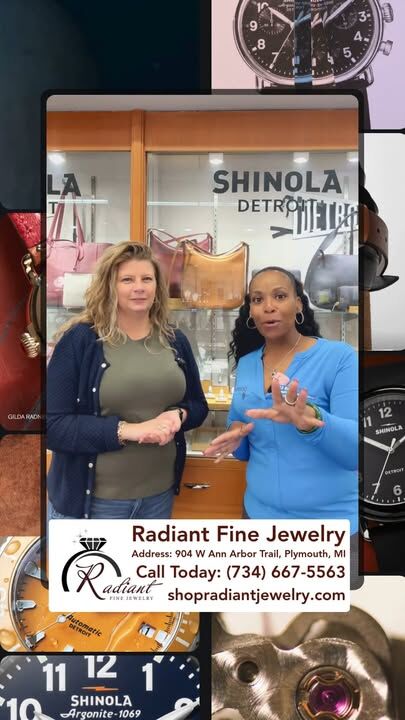 Shinola and Radiant Fine Jewelry in Downtown Plymouth, Michigan. #shinola #michigan #jewelry Shinola