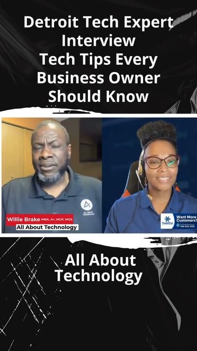 What technology should every small business owner know about right now?
TradeFirst sits down with the owner of All About Technology for a live interview covering essential tech tips, business technology, cybersecurity, AI tools, computer support, and practical ways companies can use technology to work smarter.

If you own or manage a business in Michigan, this is a conversation worth watching.

#TechTips #SmallBusinessTips #MichiganBusiness #DetroitBusiness #CyberSecurity