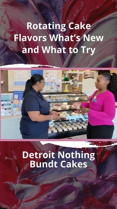 Which Nothing Bundt Cakes flavor is your favorite? 🎂
We’re talking about rotating cake flavors at Nothing Bundt Cakes, including seasonal favorites, limited-time flavors, and the Bundt cakes customers keep coming back for.

If you love cake, desserts, and discovering new flavors, watch this interview and tell us your favorite.

#BundtCake #CakeLovers #Dessert #Bakery #Foodie