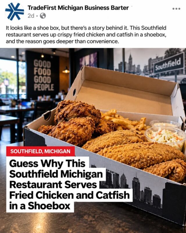 The shoebox isn’t a gimmick. It recalls an era when Black train passengers traveling through the segregated South could be barred from dining cars and carried meals packed from home instead. This Southfield restaurant turned that history into specially designed lunch boxes featuring figures including Ruby Bridges, Satchel Paige and James Baldwin.
READ THE COMMENTS ⤵️