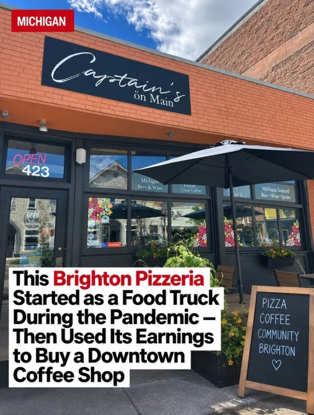 This Brighton Pizzeria Started as a Food Truck During the Pandemic — Then Used Its Earnings to Buy a Downtown Coffee Shop
READ MORE IN COMMENTS ⤵️