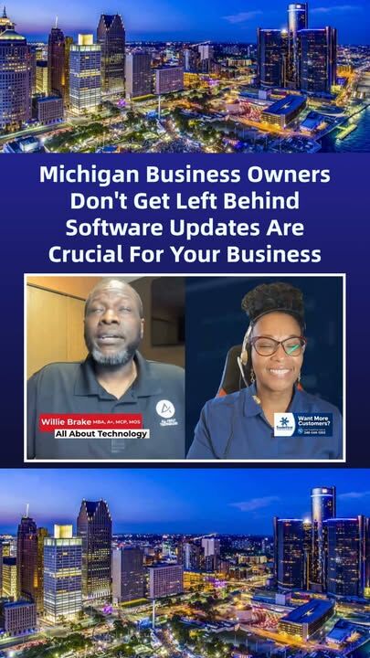 Michigan Business Owners Don't Get Left Behind Software Updates Are Crucial For Your Business

#michigan #business