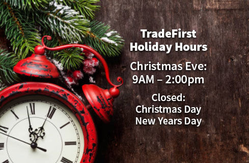 #TradeFirst #HolidayHours2025