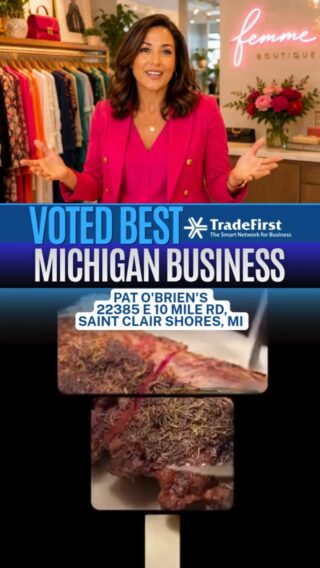 Pat O'Brien's has been recognized as the premier dining establishment in Saint Clair Shores, Michigan, making it a must-visit destination for food enthusiasts! #BestEats #MichiganDining #TopRestaurant