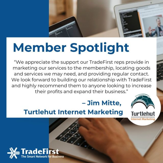 Today's member spotlight is shining on Turtlehut Internet Marketing. A proud TradeFirst member, Turtlehut is committed to a new kind of Internet Marketing; one that's all about Your Business. Learn more about this marketing company you can trade with through TradeFirst at Turtlehut.com.
#tradefirst #barter #bartering #marketing #internetmarketing #memberspotlight
