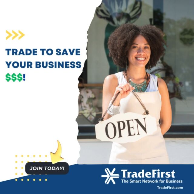 Tag a business owner or business from whom you'd like to barter or trade for their products. Go!