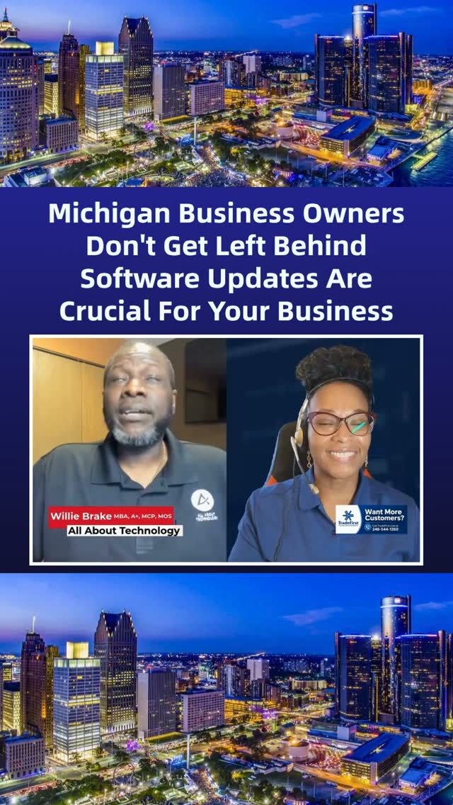Michigan Business Owners Don't Get Left Behind Software Updates Are Crucial For Your Business

#michigan #business
