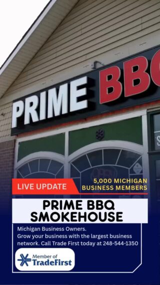 Tradefirst.com Members Spotlight ⭐️ Prime BBQ Smokehouse