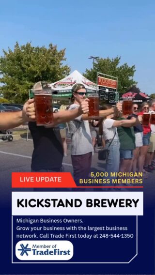 Best Detroit Restaurant 😀Kickstand Brewery 3050 Union Lake Rd Ste 4A, Commerce Twp (248) 301-5941