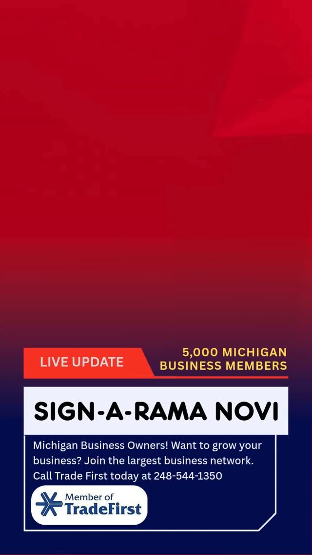Best Detroit Sign and Banner Service 😀Sign-A-Rama Novi 49677 Grand River Ave, Wixom (248) 924-3324