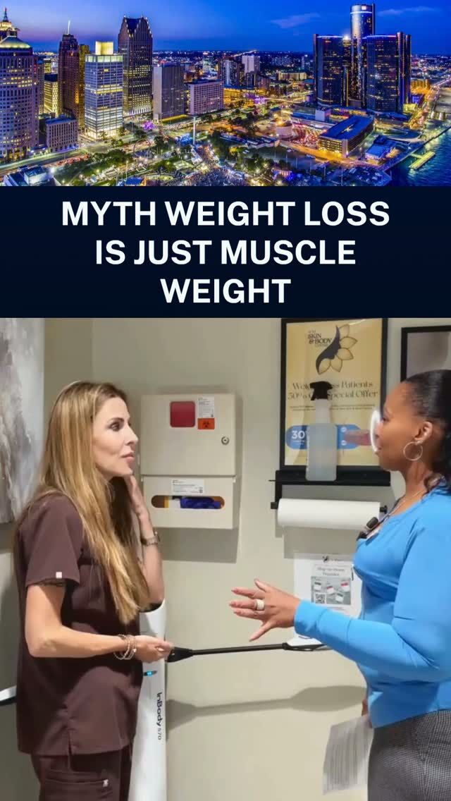Myth Weight Loss is Just Muscle Weight. At Novi Skin & Body Center, we are dedicated to instilling confidence in individuals through exceptional aesthetic services. We aim to establish a luxurious and inviting atmosphere where client satisfaction is paramount. Our commitment to excellence drives us to provide the best possible experience, ensuring that every client feels valued and beautiful.

Whether you're seeking rejuvenation or relaxation, our skilled team is here to cater to your needs. We offer a wide range of services, including Laser Treatments, facial treatments, Injectables, and medical spa services, all designed to help you achieve your beauty goals. Experience the difference at Novi Skin & Body Center, where we blend expertise with a personal touch to help you look and feel your best. Your journey to enhanced beauty and confidence starts here. #novi #michigan