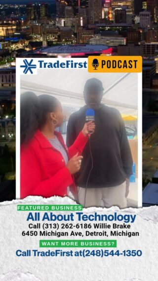 Michigan Business 🚀 All About Technology Featured on TradeFirst MotorCity Business Podcast
#Tech #Computer #Detroit