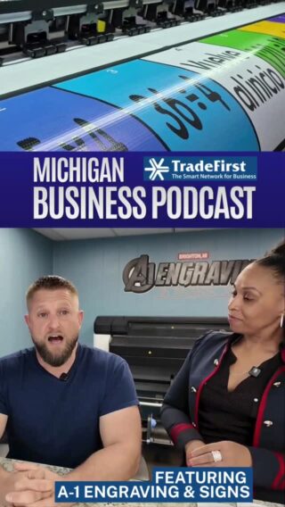 Looking to promote? This business owner offers the perfect signage solution for you! #Detroit #Michigan #Marketing #Business