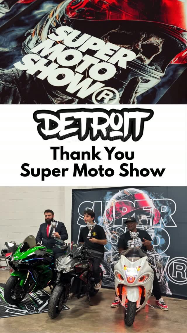 Thank you, @suppermotochsow, for hosting such an excellent event in Detroit, Michigan! It was a fantastic experience filled with incredible energy, exciting moments, and a wonderful community. We truly appreciate everyone who helped make the event memorable and brought it all together. We’re already looking forward to the next one! 🙌🏍️
#Detroit #Michigan #SuperMoto #MotorcycleEvent #Community #EventHighlights