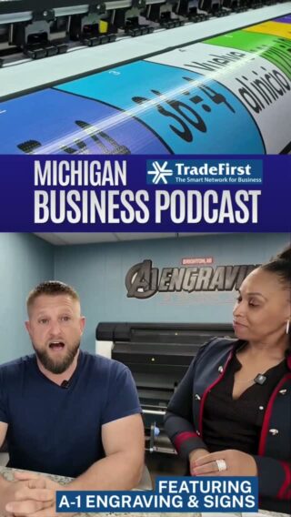 Looking to promote? This business owner offers the perfect signage solution for you! #Detroit #Michigan #Marketing #Business