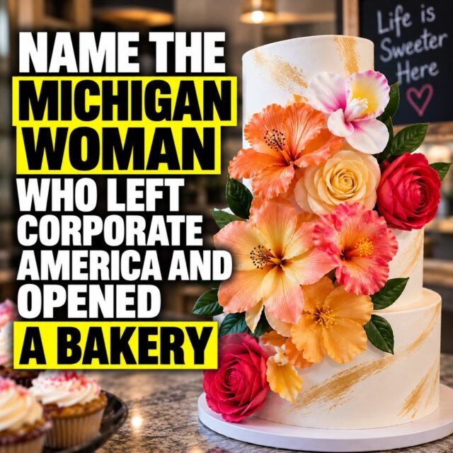 After 20 Years in Corporate America, This Michigan Woman Made Baking Her Full-Time Business READ MORE ⬇️ #cakes #womenempowerment #michigan