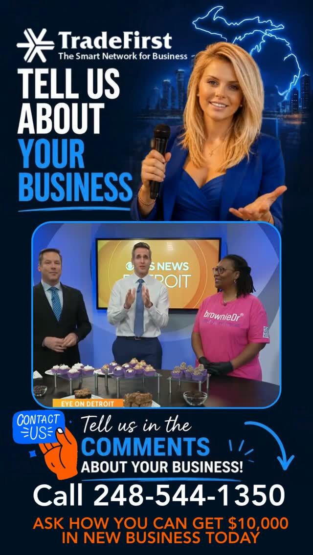 🍫✨ Detroit's Sweet Treats: Brownie Dr. Delivers Deliciousness! ✨🍫
Craving something sweet? Look no further! Chanille Carswell of @browniedr1 has the perfect prescription for your sweet tooth. 😋🍪 
Join us as she brings by a delicious assortment of brownies and treats that are sure to satisfy any craving! 🎉 
📍 Visit us in Detroit and let the sweetness begin! 
#browniedr #detroit #treats #dessert #detroitfoodie 🍰💕
